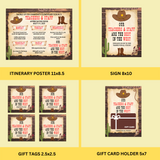 DIGITAL DOWNLOAD ONLY Western Themed Teachers & Staff Appreciation Week Bundle Set