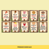 DIGITAL DOWNLOAD ONLY Western Themed Teachers & Staff Appreciation Week Bundle Set