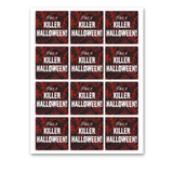Have A Killer Halloween | Halloween Gift Tags | Instant Download | 2.5x2.5