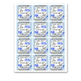 INSTANT DOWNLOAD You Just Happen To Be An Inkredible Principal Square Gift Tags 2.5x2.5