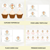 Editable Christmas A Little Deer Is Almost Here Baby Shower Bundle Set | Christmas Theme | Instant Download | Edit With Canva