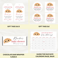 DIGITAL DOWNLOAD ONLY A Little Pierog Is On The Way Baby Shower Bundle Set