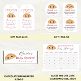 DIGITAL DOWNLOAD ONLY A Little Pierog Is On The Way Baby Shower Bundle Set