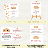 DIGITAL DOWNLOAD ONLY A Little Pierog Is On The Way Baby Shower Bundle Set