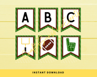 INSTANT DOWNLOAD Football Themed Banner 5x6