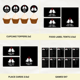 Editable She Found Her Boo Bridal Shower Bundle Set | Halloween Ghost Theme | Instant Download | Canva Template