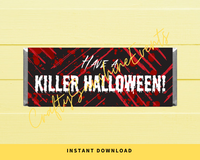 INSTANT DOWNLOAD Have A Killer Halloween Chocolate Bar Wrappers