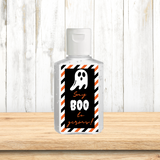 INSTANT DOWNLOAD Say Boo To Germs Halloween Hand Sanitizer Labels