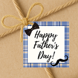 INSTANT DOWNLOAD Happy Father's Day Gift Tags 2.5x2.5