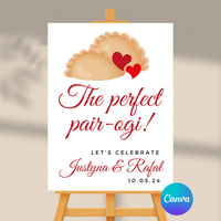 DIGITAL DOWNLOAD ONLY The Perfect Pair-ogi Engagement Bridal Shower Wedding Welcome Sign