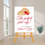 DIGITAL DOWNLOAD ONLY The Perfect Pair-ogi Engagement Bridal Shower Wedding Welcome Sign