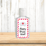 INSTANT DOWNLOAD Happy Nurses Week Hand Sanitizer Labels