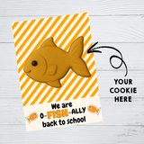 INSTANT DOWNLOAD We Are Ofishally Back To School Cookie Cards 3.5x5