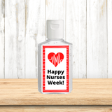 INSTANT DOWNLOAD Happy Nurses Week Hand Sanitizer Labels
