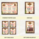 DIGITAL DOWNLOAD ONLY Western Themed Teachers & Staff Appreciation Week Bundle Set