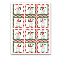 INSTANT DOWNLOAD It's Such A Joy To Have Teachers Like You Happy Holidays Square Gift Tags 2.5x2.5