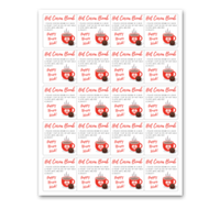 INSTANT DOWNLOAD Happy Nurses Week Hot Cocoa Bomb Gift Tags 2x2