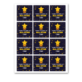 INSTANT DOWNLOAD Thanks For Being An All-Star CNA Square Gift Tags 2.5x2.5