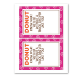 INSTANT DOWNLOAD Donut Know What We'D Do Without A Truck Driver Like You Gift Card Holder 5x7