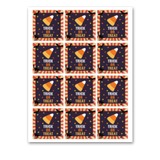 INSTANT DOWNLOAD Halloween Trick Or Treat Square Gift Tags 2.5x2.5