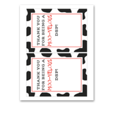 INSTANT DOWNLOAD Thank You For Being A Moo-Velous DSP Gift Card Holder 5x7