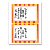 INSTANT DOWNLOAD Thank You For Being A McAwesome Medical Assistant Gift Card Holder 5x7