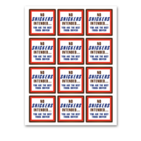 INSTANT DOWNLOAD No Snickers Intended, You Are The Best Truck Driver Square Tags 2.5x2.5