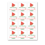 INSTANT DOWNLOAD Hope You Have A Sweet Summer Square Gift Tags 2.5x2.5