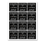 INSTANT DOWNLOAD Friends Theme The One Where We Appreciate Our CNAs Gift Tags 2.5x2.5