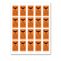 INSTANT DOWNLOAD Hope You Have A Bat-astic Halloween Hand Sanitizer Labels