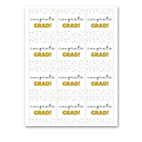 INSTANT DOWNLOAD Congrats Grad Square Gift Tags 2.5x2.5