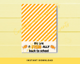 INSTANT DOWNLOAD We Are Ofishally Back To School Cookie Cards 3.5x5