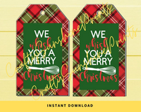 INSTANT DOWNLOAD We Whisk You A Merry Christmas Gift Tags