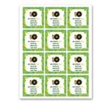 INSTANT DOWNLOAD We Struck Gold With An Employee Like You Square Gift Tags 2.5x2.5