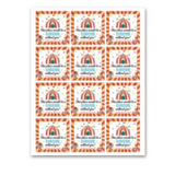 INSTANT DOWNLOAD This Place Would Be A Circus Without You Square Gift Tags 2.5x2.5