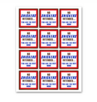 INSTANT DOWNLOAD No Snickers Intended, You Are The Best Mom Square Gift Tags 2.5x2.5