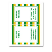 INSTANT DOWNLOAD Hoping There Is Subway To Thank You For Being A Great Nurse Gift Card Holder 5x7