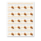 INSTANT DOWNLOAD Happy Halloween Hot Cocoa Bomb Gift Tags 2x2