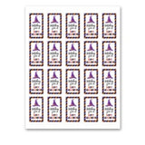 INSTANT DOWNLOAD Witching You A Happy Halloween Hand Sanitizer Labels