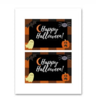 INSTANT DOWNLOAD Happy Halloween Lip Balm Tags