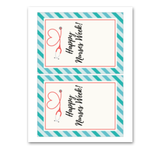 INSTANT DOWNLOAD Happy Nurses Week Gift Card Holder 5x7