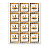 INSTANT DOWNLOAD Happy Father's Day You Can Fix Anything Square Gift Tags 2.5x2.5