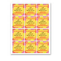 INSTANT DOWNLOAD We Are Bursting With Excitement That You Are Our Activity Professional Gift Tags 2.5x2.5