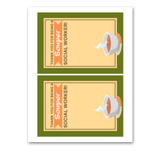 INSTANT DOWNLOAD Thank You For Being A Souper Social Worker Gift Card Holder 5x7